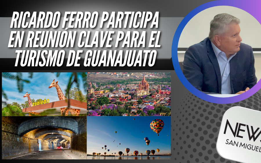 Diputado Ricardo Ferro participa en reunión clave para el turismo de Guanajuato