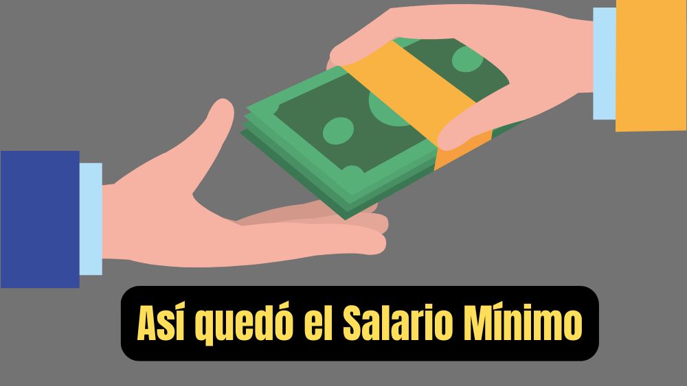 Así quedó el salario mínimo vigente para 2025 en México