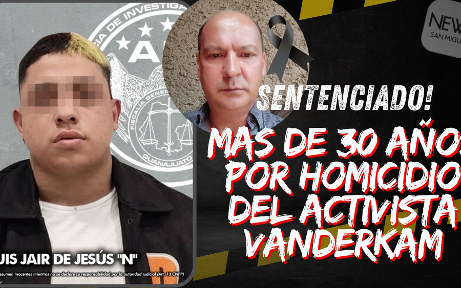 Asesino de Vanderkam sentenciado a mas de 30 años