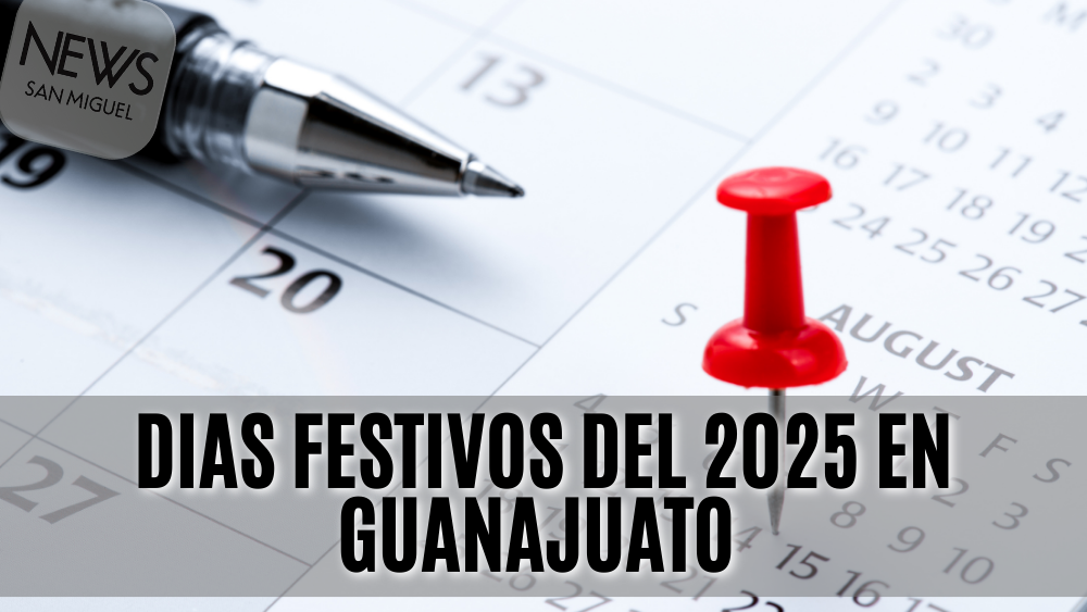 Días Festivos en los Municipios de Guanajuato para 2025