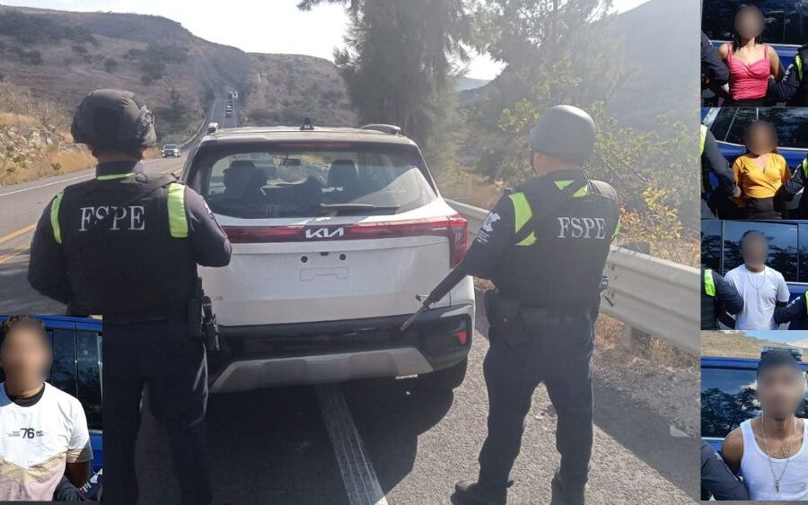 Detienen a asaltantes de automovilistas en la carretera Silao-San Felipe; circulaban en unidad robada