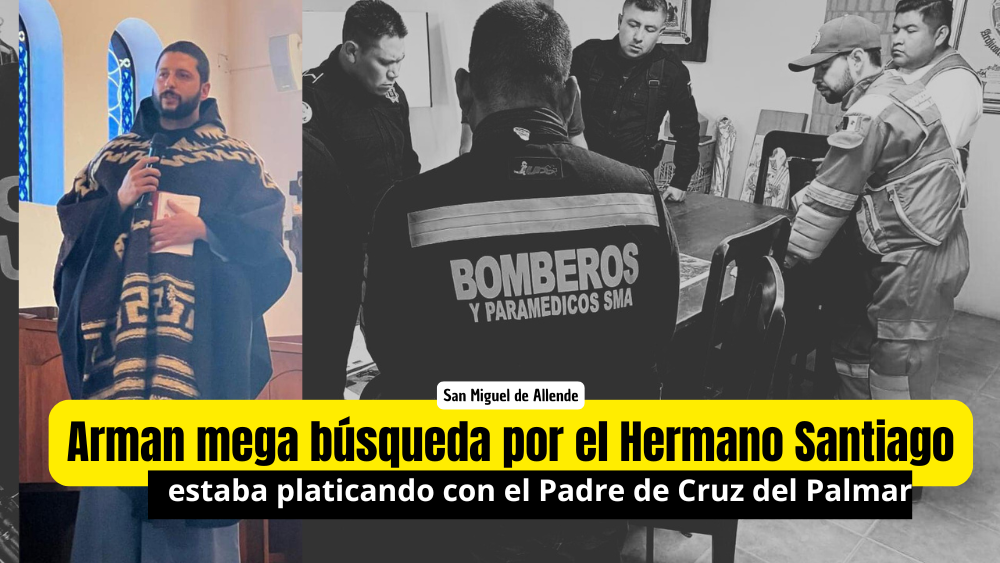 Arman mega operativo para buscar al Hermano Santiago; estaba con el padre de Cruz del Palmar