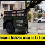 Esta mañana balean casa en La Lejona en San Miguel de Allende; llega Ejército y Guardia nacional