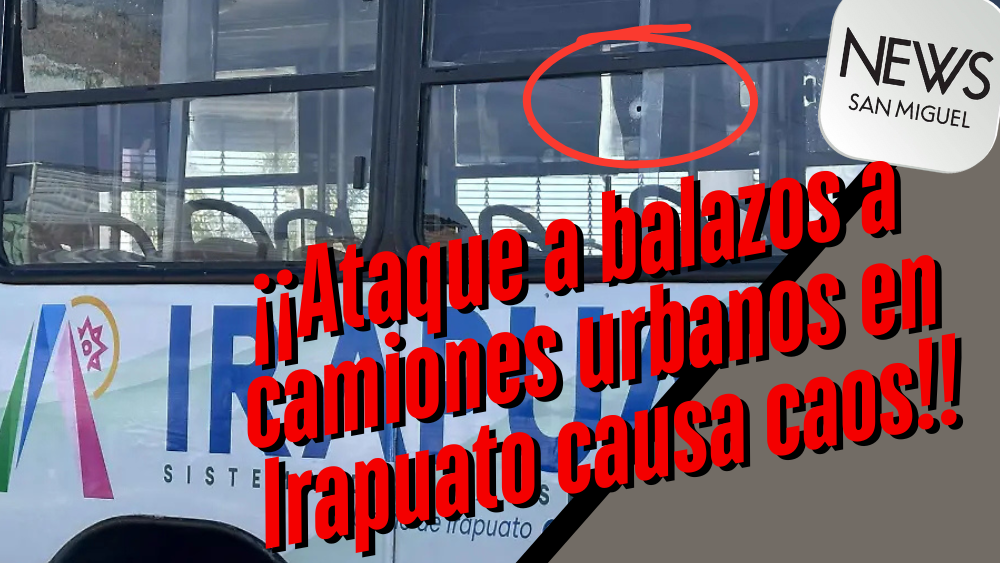 ¡Ataques a transporte público en Irapuato, deja por horas sin servicio a usuarios!