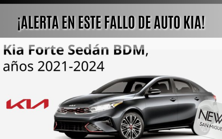 Kia México y Profeco llaman a revisión a más de 20 mil vehículos