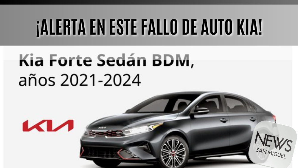 Kia México y Profeco llaman a revisión a más de 20 mil vehículos