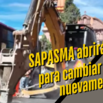 SAPASMA abrirá calles para cambiar tubos de agua; toma tu tiempo para llegar