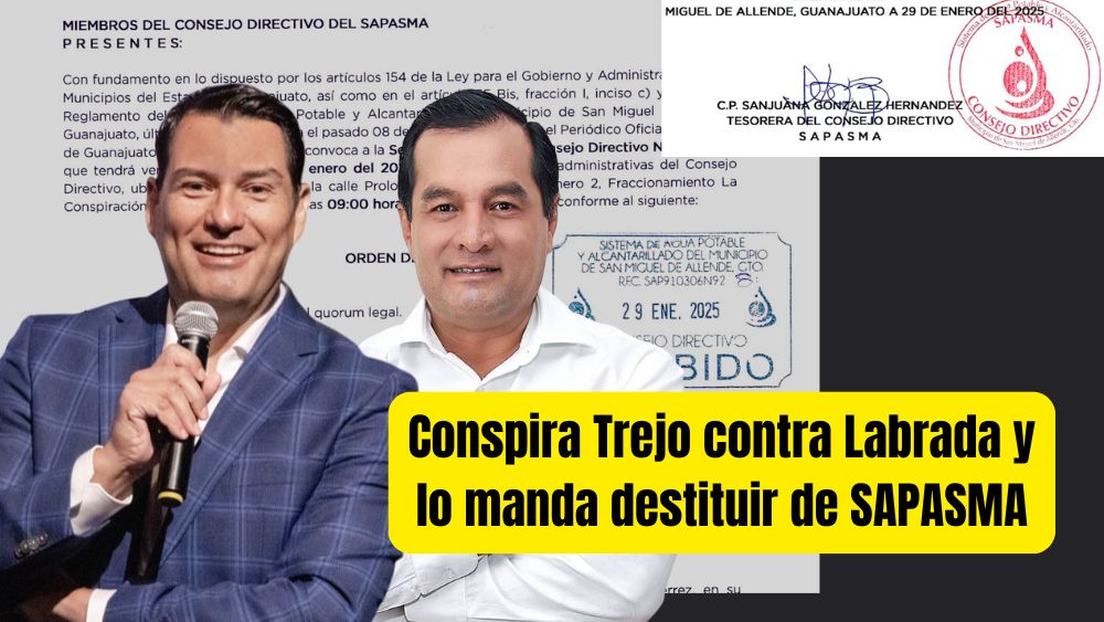 De aliado a desechable: Mauricio Trejo manda a sus secuaces a destituir a Jaime Labrada como presidente de SAPASMA; sin que él supiera