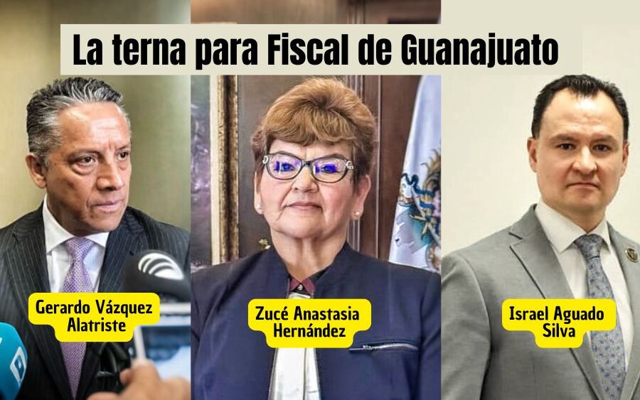 Definen terna para nuevo fiscal de Guanajuato tras salida de Zamarripa