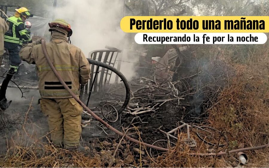 Una familia de San Miguel de Allende lo perdió todo, pero la solidaridad de la gente les devuelve la esperanza