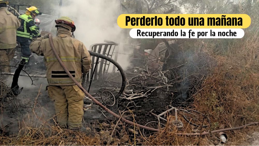 Una familia de San Miguel de Allende lo perdió todo, pero la solidaridad de la gente les devuelve la esperanza