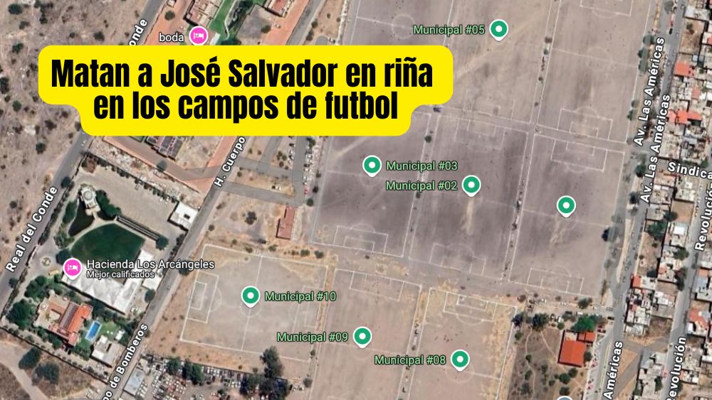 Apuñalan y matan a José Salvador en los campos municipales de futbol en San Miguel de Allende