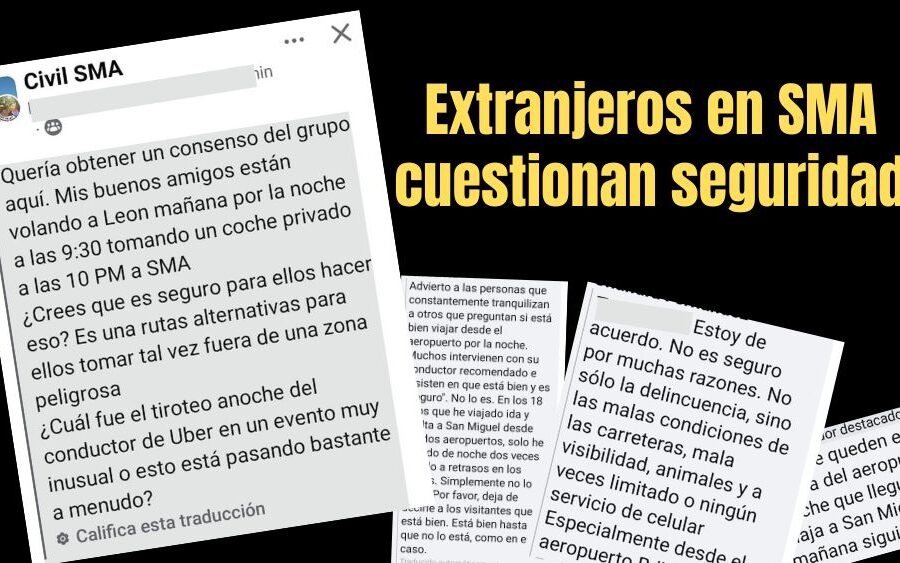 Residentes extranjeros cuestionan seguridad en San Miguel de Allende tras ataque a taxista