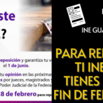 Tienes hasta el 28 de febrero para reposición de tu INE