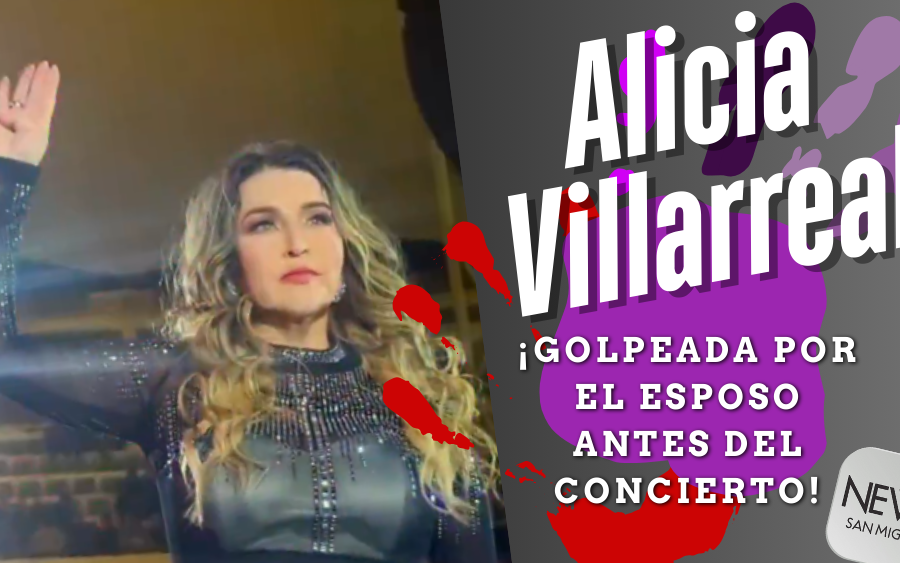 ¡Alicia Villarreal sufrió violencia del esposo antes del concierto!