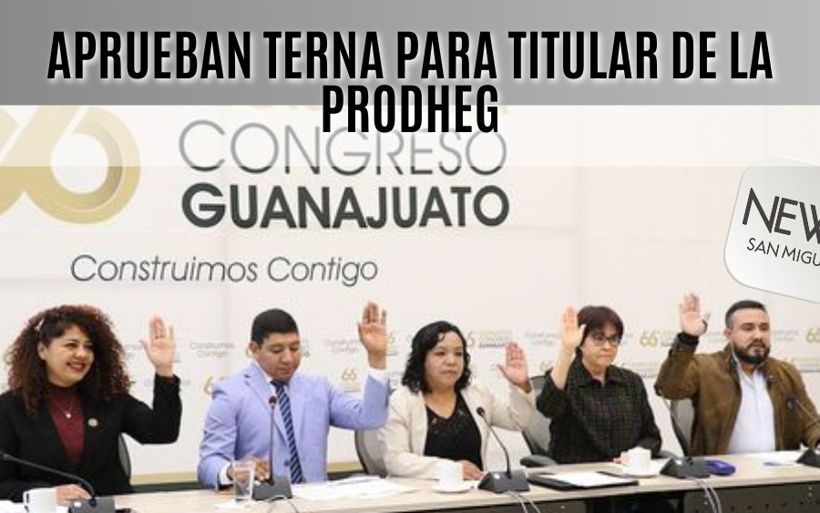 Aprueban terna de personas propuestas para titular de PRODHEG