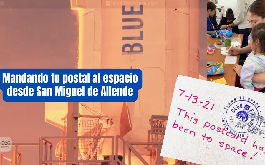 Niños de San Miguel de Allende envían sus sueños al espacio y volverán a tierra para llevarlas a casa