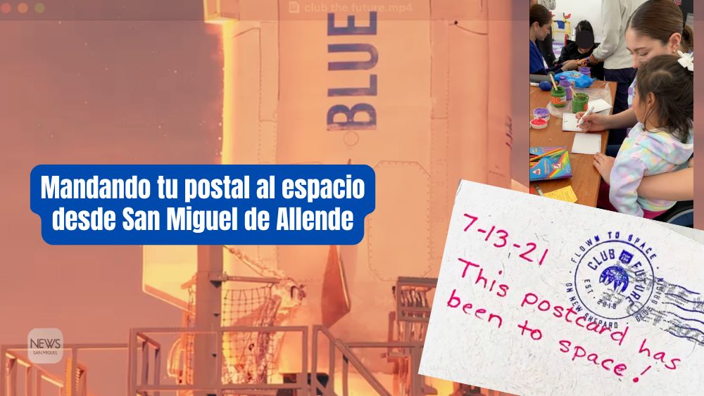 Niños de San Miguel de Allende envían sus sueños al espacio y volverán a tierra para llevarlas a casa