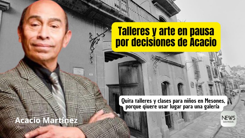 Tras cierre de Casa de la Cultura de Mesones; talleres y arte en pausa, por decisiones del gobierno de Mauricio Trejo