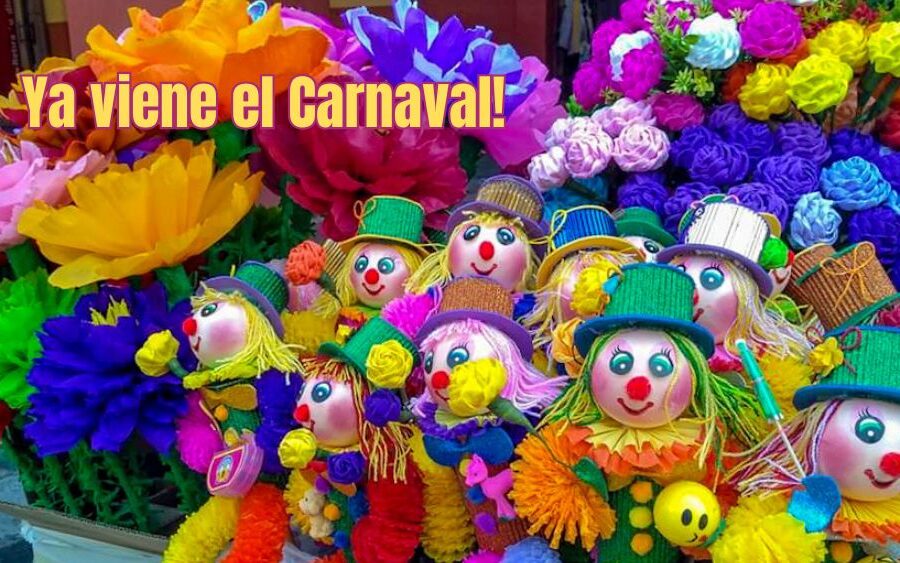 Ya viene el Carnaval llega a San Miguel de Allende! cascarones y carnaval previo a la Cuaresma