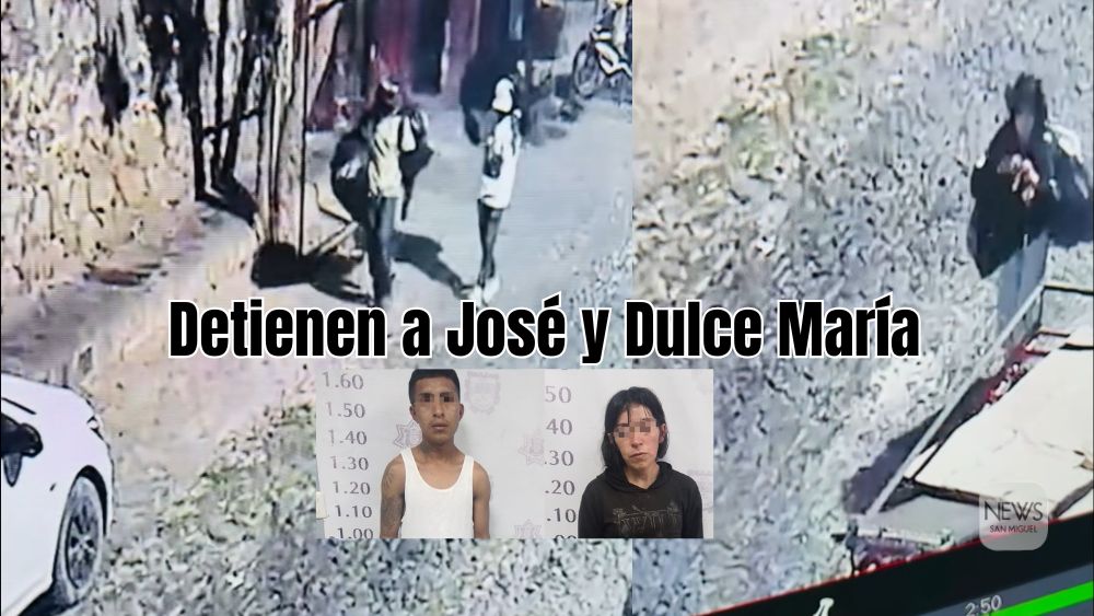 Dulce María y José los detienen por hacerse pasar de pepenadores para presuntamente robar