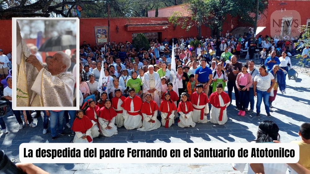 Adiós al guardián del Santuario de Atotonilco: el padre Fernando Manríquez se retira tras 30 años de servicio