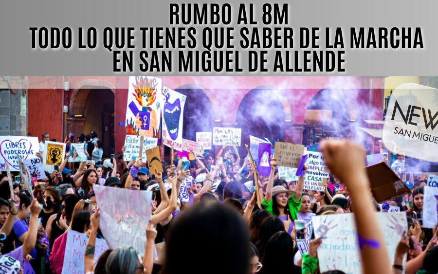 Convocatoria: Marcha del 8M en San Miguel de Allende