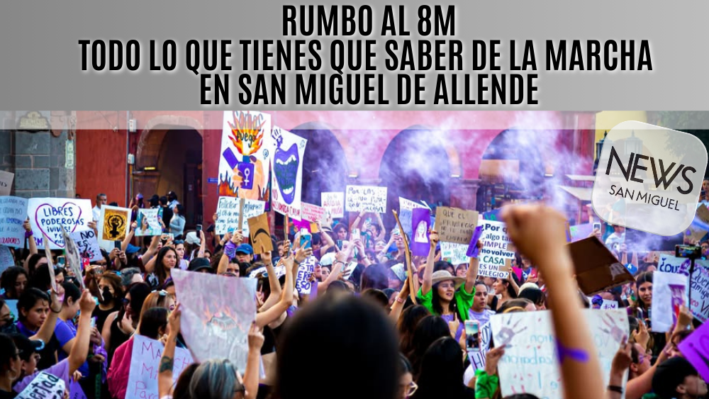 Convocatoria: Marcha del 8M en San Miguel de Allende