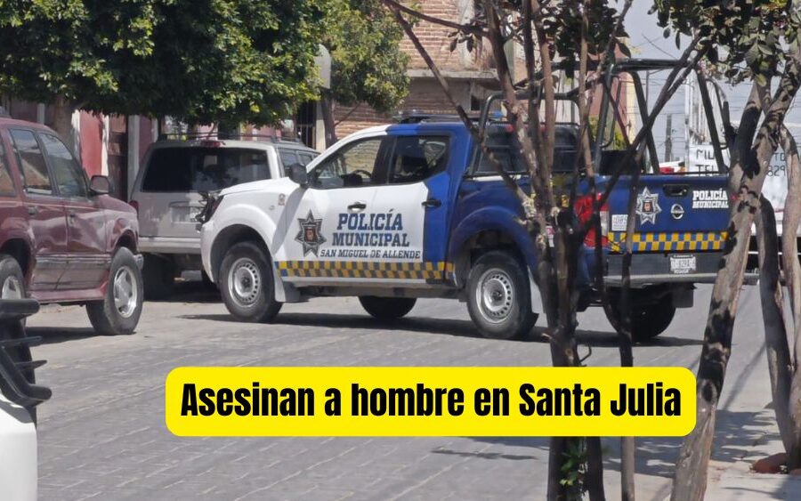 A las 2:30 de la tarde, matan a balazos a hombre en calle de la Colonia Santa Julia