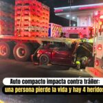 Trágico accidente en la carretera San Miguel–Comonfort deja una persona sin vida y 4 heridos