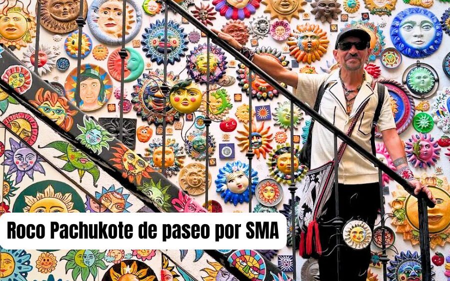 Roco Pachukote se deja ver ‘de pata de perro’ por San Miguel de Allende, y agradece la vida tras superar grave enfermedad