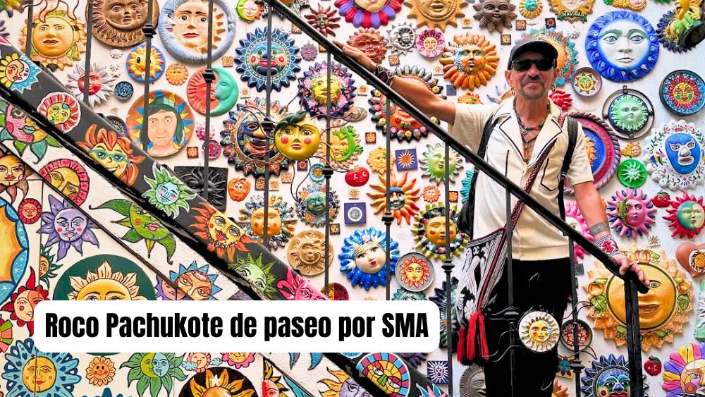 Roco Pachukote se deja ver ‘de pata de perro’ por San Miguel de Allende, y agradece la vida tras superar grave enfermedad
