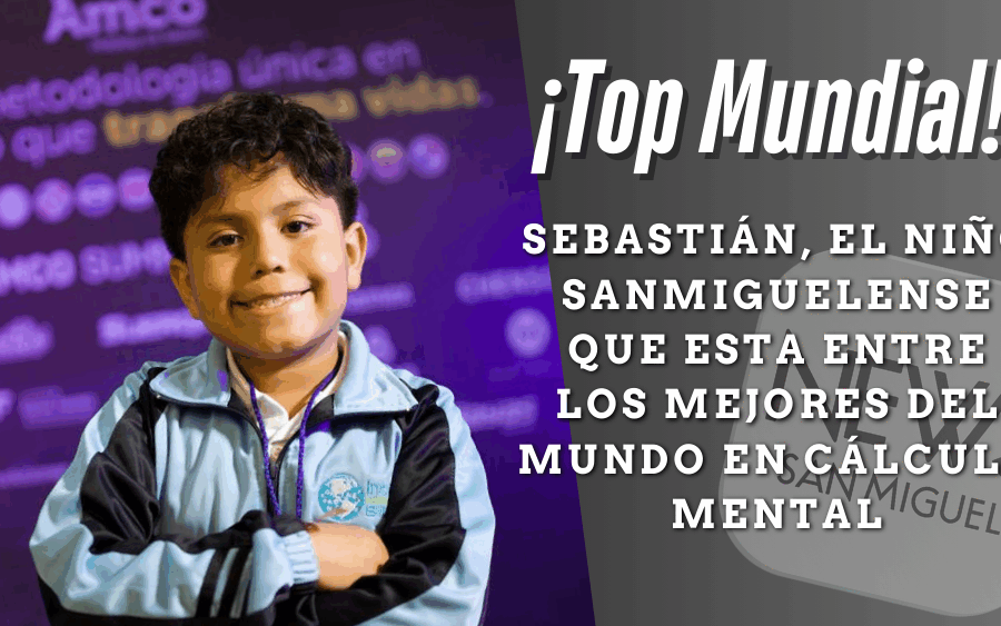 ¡Sebastián, entre los mejores del mundo en matemáticas!