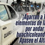 ¡Caen 11 elementos de la Guardia Nacional por huachicoleo en Apaseo el Alto!