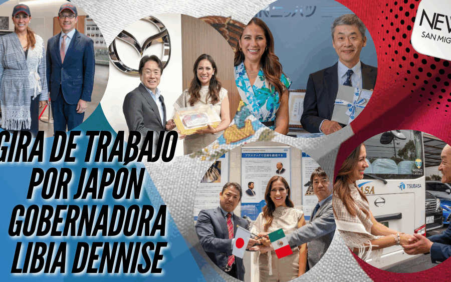Gira de la gobernadora Libia Dennise sigue atrayendo inversiones de Japón a GTO