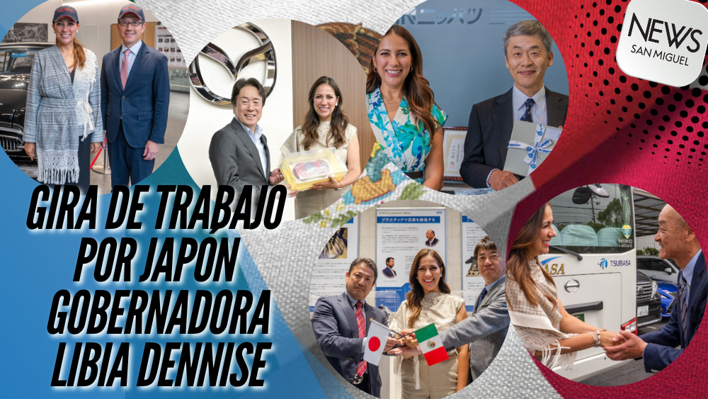 Gira de la gobernadora Libia Dennise sigue atrayendo inversiones de Japón a GTO