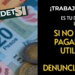 ¿No te han pagado tus utilidades? ¡Denuncia a Profedet!