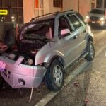 Choque e incendio en el Libramiento José Manuel Zavala deja dos lesionados