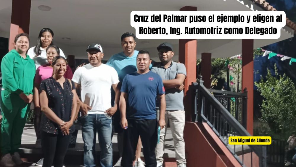 Cruz del Palmar pone el ejemplo para elegir a su Delegado y elige al más joven de sus representantes