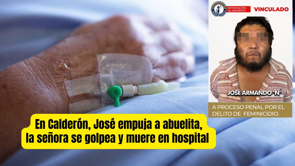 Discusión familiar termina en tragedia: empuja a una abuelita, la lesiona y muere en el hospital