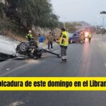 Volcadura en el Libramiento Zavala deja lesionados y complica circulación vehicular
