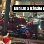 Agente de Tránsito es atropellado mientras dirigía el tráfico en el cruce de Salida a Celaya en San Miguel de Allende