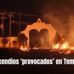 Incendios provocados por dueños de terrenos en Fraccionamiento Temazcalli ponen en riesgo a vecinos y medio ambiente