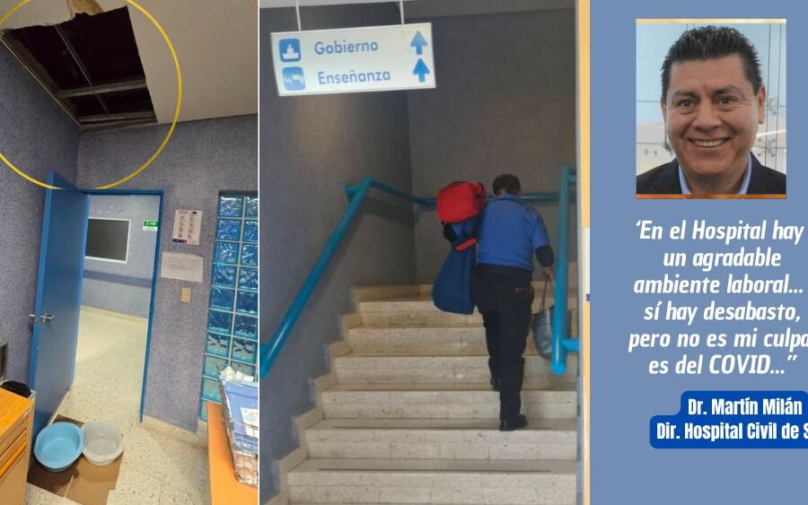 Director del Hospital de SMA acepta desabasto… culpa al COVID; dice que hay un ambiente laboral ‘muy agradable’