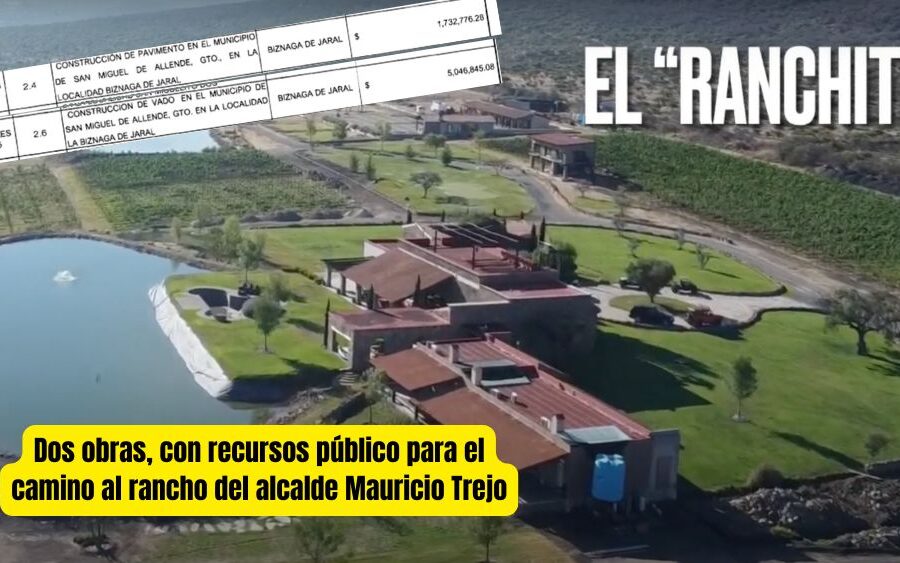 Gobierno de San Miguel de Allende usará otra vez recursos públicos para ‘chulear’ el camino al viñedo del alcalde Mauricio Trejo