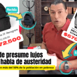 Con reloj de medio millón, alcalde de San Miguel de Allende da lecciones de austeridad a su pueblo con más del 50% en pobreza