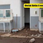 Lluvias afectan 6 escuelas en San Miguel de Allende; clases a distancia como medida preventiva