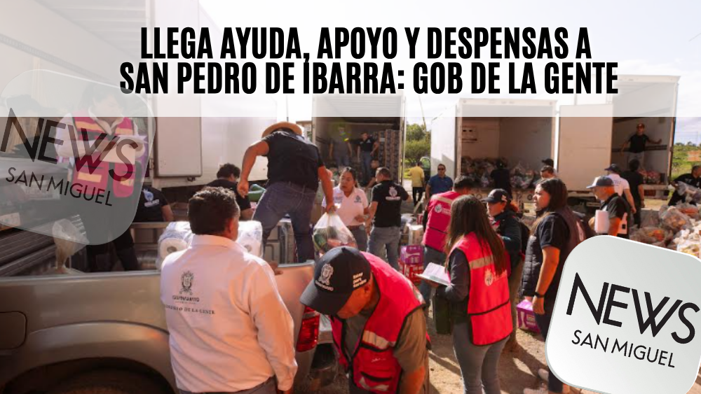 En San Pedro de Ibarra, Gobierno de la Gente sigue apoyando a familias afectadas