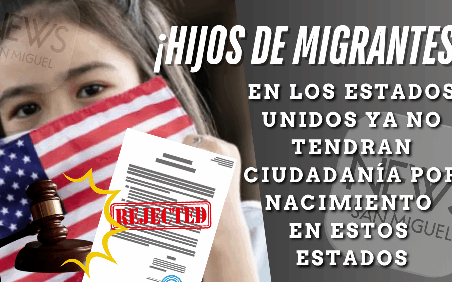 Ciudadanía por nacimiento ya no será automática en estos estados de EEUU