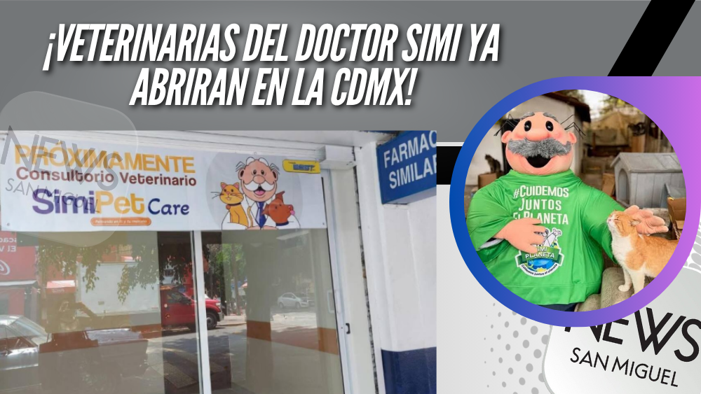 ¡Veterinaria del Dr. Simi en CDMX a punto de abrir!
